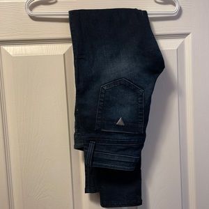 Size 26 dark wash power skinny guess jeans